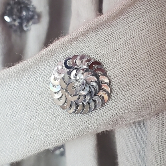 Anthropologie Sundress Sofia Pom Pom Dopamine Colorful Whimsical Sequin Romper - Picture 10 of 12